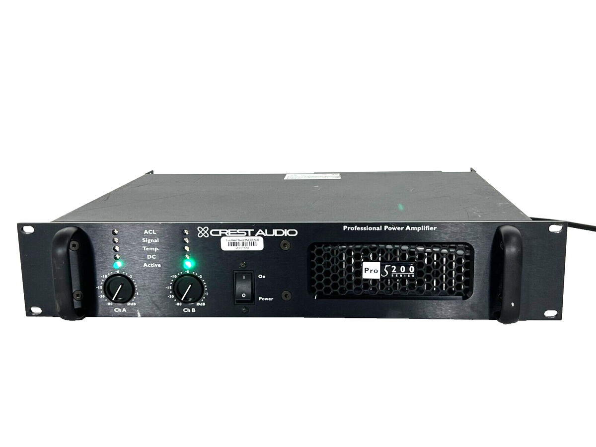 Crest PRO 5200 Endstufe