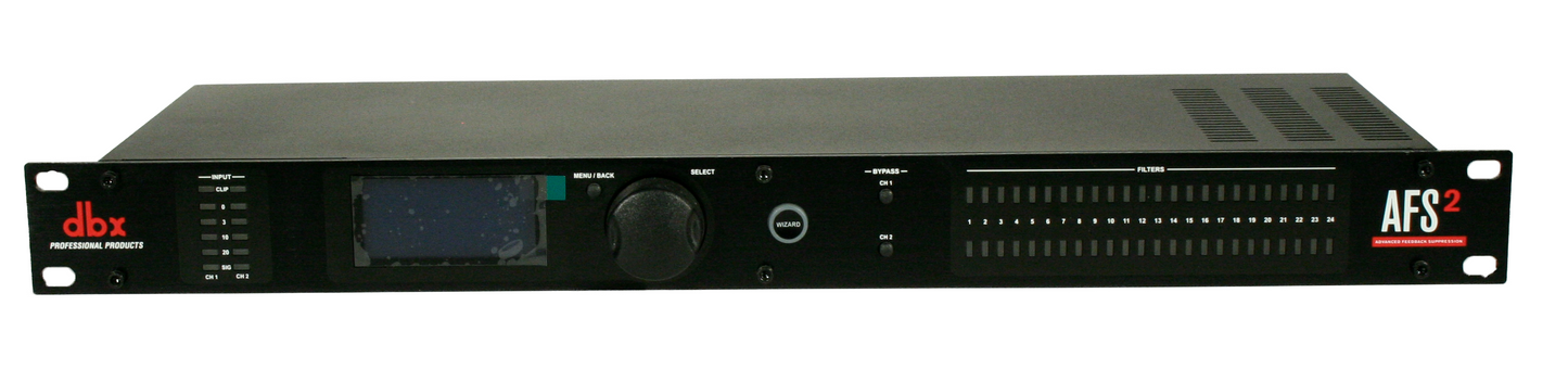 dbx AFS2 - Digitaler Signalprozessor zur Unterdrückung von Rückkopplungen