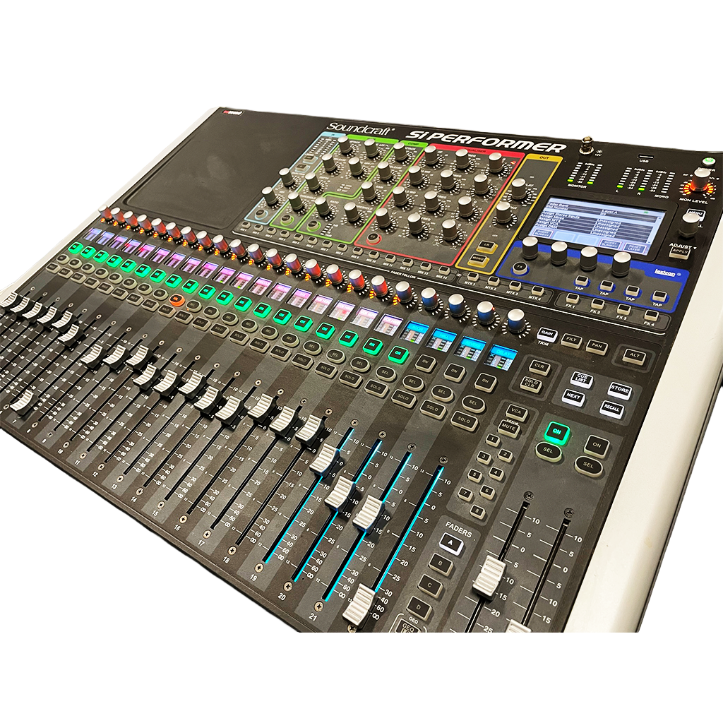 Soundcraft Si Performer24 im Flightcase