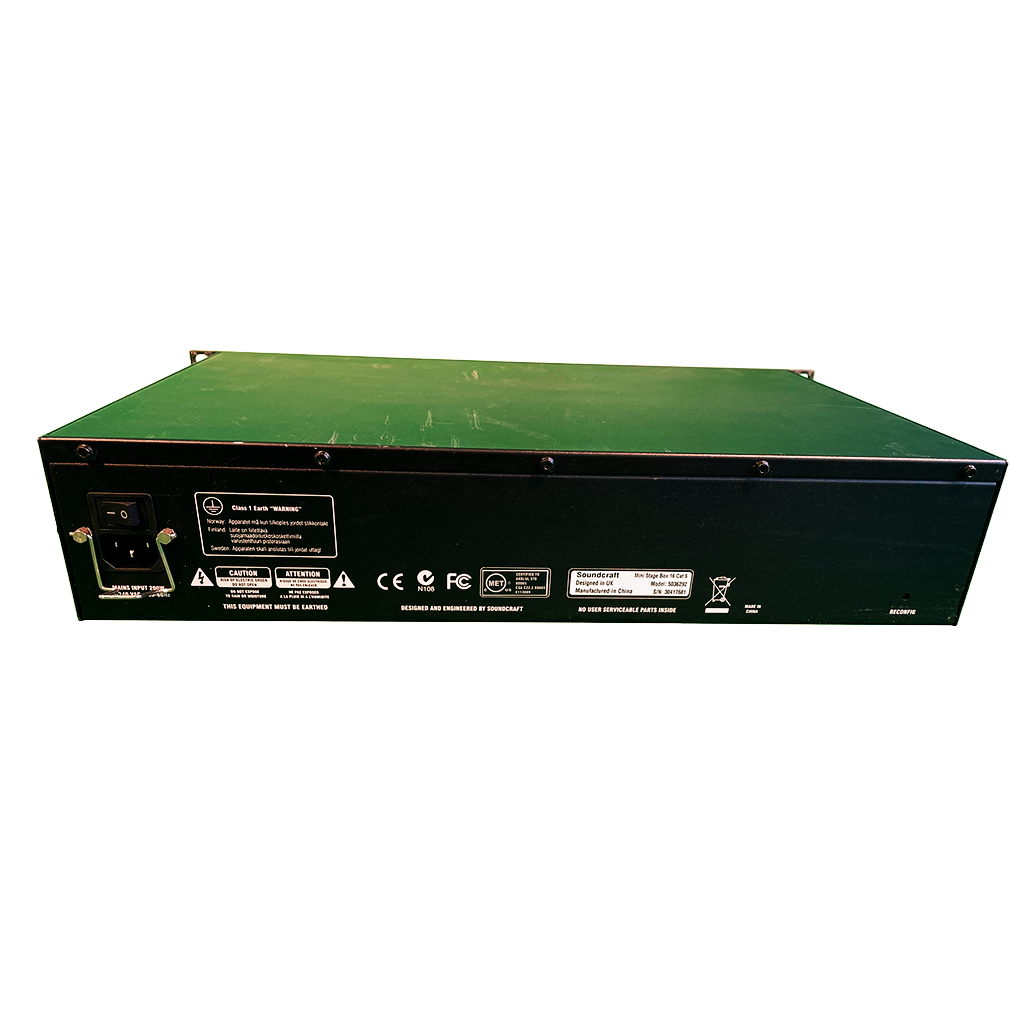 Soundcraft Mini Stagebox 16 inklusive Madi Karte