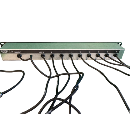 Shure SCM810 Automatikmixer mit RCK800 XLR Anschluss-Satz